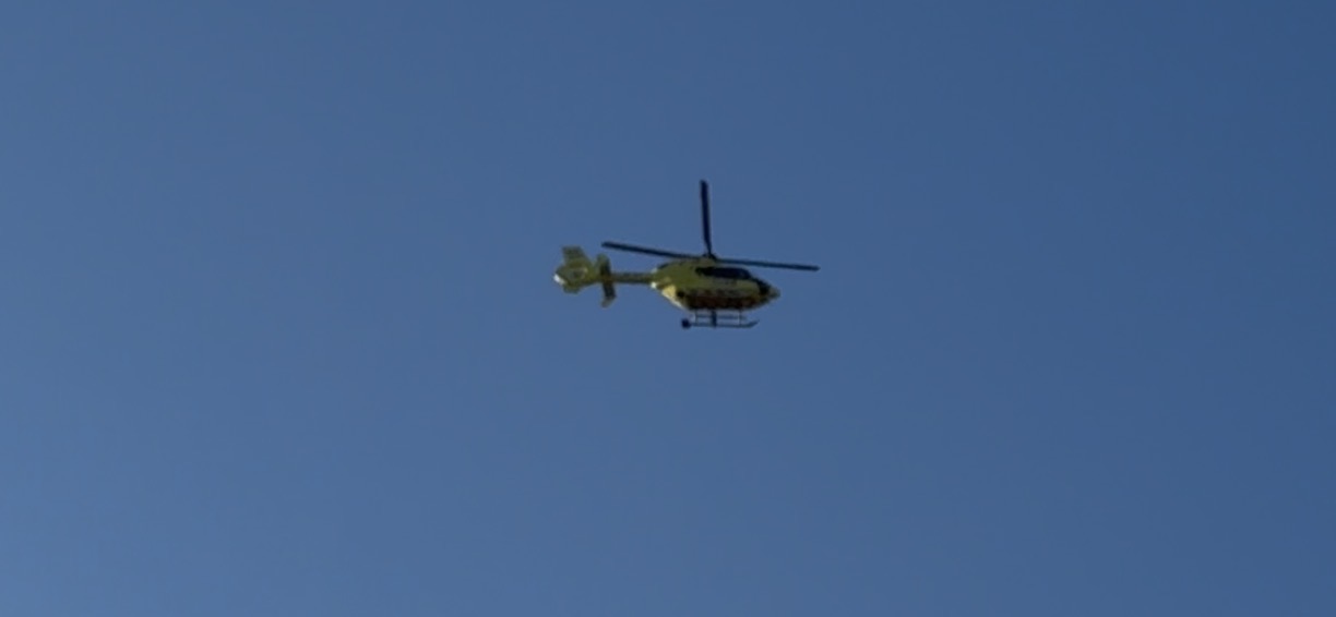 Mentőhelikoptert riasztottak Nádudvarra vasárnap délután – videóval