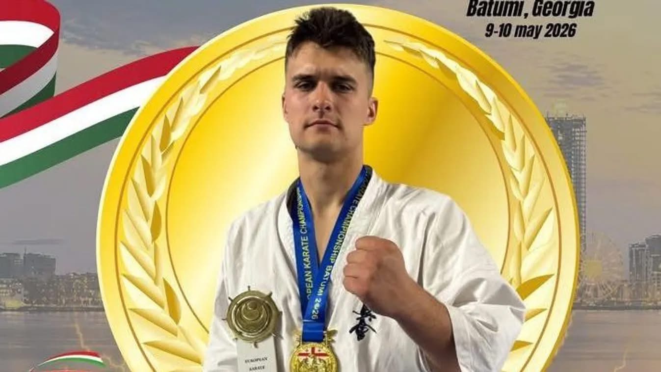 Nádudvari sportoló Európa-bajnoki címet szerzett shinkyokushin karatéban